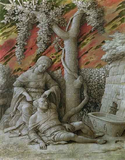 Andrea Mantegna Dalia und Samson Sweden oil painting art